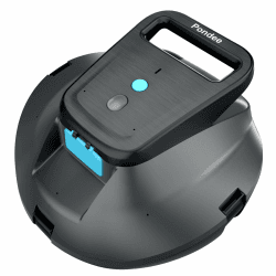 (Upgrade 2026) X1 Poolroboter Akku, Kabelloser Poolsauger mit 120 Min Laufzeit, Auto-Parkfunktion, 2,5 h Schnellladung, für Aufstellpools & Ebene eingelassene Pools bis 80m² Mattschwarz und Blau Angebot bei HelloDeals