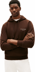 Tommy Hilfiger Herren Brand Love Small Hilfiger Hoodie Mw0mw41429 Kapuzenpullover XL Brown (Chocolate) Angebot bei HelloDeals