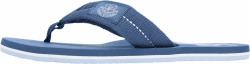 Tommy Hilfiger Herren Patch Hilfiger Beach Sandal Fm0fm05804Zehentrenner 43 EU Blue Aegean Sea Angebot bei HelloDeals
