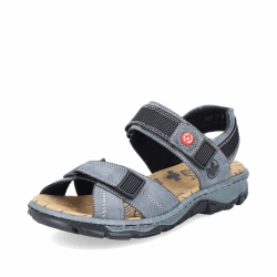 Rieker Damen Klassische Sandalen 68851, Frauen Sandalen 38 EU Blau 14 Angebot bei HelloDeals