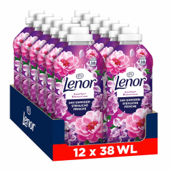 Lenor Weichspüler Amethyst Blütentraum,12x38 Wäschen | Sorgt für lang anhaltende Frische, weiche Wäsche und ein angenehmes Duftgefühl. Angebot bei HelloDeals