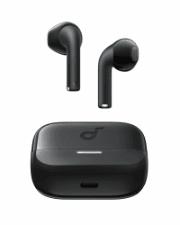 soundcore by Anker K20i, Semi-In-Ear Earbuds, Bluetooth Wireless, Schwarz | 36h Akku, Schnell-Laden, klarer Sound, komfortable Passform, ENC 2-Mikrofone, anpassbarer EQ, IPX5, Bluetooth 5.3 Angebot bei HelloDeals