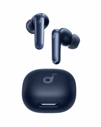 soundcore by Anker P40i, Wireless Earbuds mit Noise Cancelling, BassUp | Adaptive Geräuschunterdrückung, 60h Akku, 2-in-1 Hülle und Smartphone-Ständer, IPX5, kabelloses Aufladen, Bluetooth 5.3 Blau Angebot bei HelloDeals