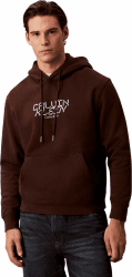 Calvin Klein Herren Ls 350fleece Calvin Tech Graphic Lv14le251g Sweatshirts (1er Pack) M Brown (Rich Brown) Angebot bei HelloDeals
