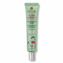 Erborian CC Red Correct - Creme gegen Rötungen mit Centella Asiatica - Koreanische Gesichtspflege mit beruhigender Wirkung für einen natürlich gleichmäßigen Teint LSF 25 - Alle Hauttypen 45 ml (1er Pack) Angebot bei HelloDeals