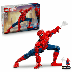 LEGO | Marvel Spider-Man-Figur - Superhelden Spielzeug inkl. Minifigur zum Sammeln - DIY Deko - Geschenk für Jungen ab 12 Jahren und Jugendliche Filmfans - 76346 Angebot bei HelloDeals