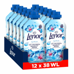 Lenor Weichspüler Aprilfrisch, 12x38 Wäschen | Sorgt für lang anhaltende Frische, weiche Wäsche und ein angenehmes Duftgefühl. Angebot bei HelloDeals