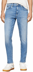 Tommy Jeans Herren Jeans Hose Austin Slim Fit 32W / 32L Blue (Denim Medium) Angebot bei HelloDeals
