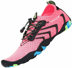 SAGUARO Badeschuhe Damen Herren Wasserschuhe Schwimmschuhe Schnelltrocken Aquaschuhe Strandschuhe Leicht Neoprenschuhe Surfschuhe rutschfeste Tauchschuhe Wassersportschuhe, 35-48 EU 40 EU Stil 1 Pink Angebot bei HelloDeals