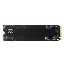 Samsung SSD 990, Interne M.2 NVMe SSD Festplatte, 1TB, PCIe 4.0 x4 | Datenspeicher, NVMe 2.0, Bis zu 7.150/6.450 MB/s Lese-/Schreibgeschwindigkeit, Für Arbeit, Gaming & Kreatives, MZ-V9V1T0BW 1.0 TB Angebot bei HelloDeals