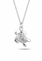 Elli Halskette Damen Panzer Schildkröte Anhänger Sonne 925 Sterling Silber Angebot bei HelloDeals