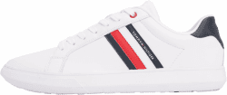Tommy Hilfiger Herren Cupsole Sneaker Essential Leather Low Top 43 EU Weiß Angebot bei HelloDeals