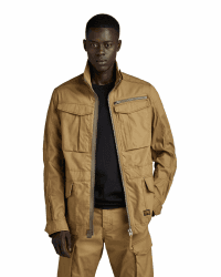 G-STAR Herren Rovic Slim Field Jacke Field jacket XS Braun (dk fawn D24282-D389-7172) Angebot bei HelloDeals