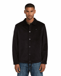 G-STAR Herren Cord coach sw jkt S Schwarz (dk black D27097-E162-6484) Angebot bei HelloDeals
