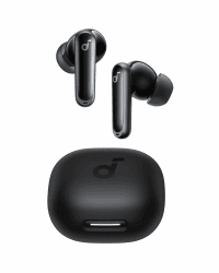 soundcore by Anker P40i, Wireless Earbuds mit Noise Cancelling, BassUp | Adaptive Geräuschunterdrückung, 60h Akku, 2-in-1 Hülle und Smartphone-Ständer, IPX5, kabelloses Aufladen, Bluetooth 5.3 Schwarz Angebot bei HelloDeals