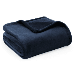 BEDSURE Kuscheldecke Flauschig Decke Fleecedecke - 130x150cm, Blau Navy | Weich Wohndecke, Wohn- & Kuscheldecken Sofa überwurfdecke, Tagesdecke, Sofadecke, Couch Blanket, Geschenke für Frauen Marine Blau 130 x 150 cm Angebot bei HelloDeals