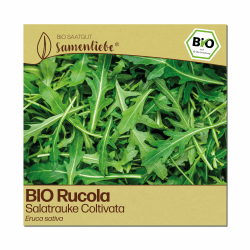 Samenliebe BIO Rucola Samen | Salatrauke Coltivata - milde Rauke - samenfestes BIO Saatgut Angebot bei HelloDeals