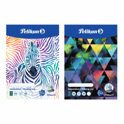 Pelikan Zeichenblock A3, 20 Blatt weißes Papier 120 g/m², 1 Stück (2 Motive sortiert - keine Auswahl möglich) Angebot bei HelloDeals