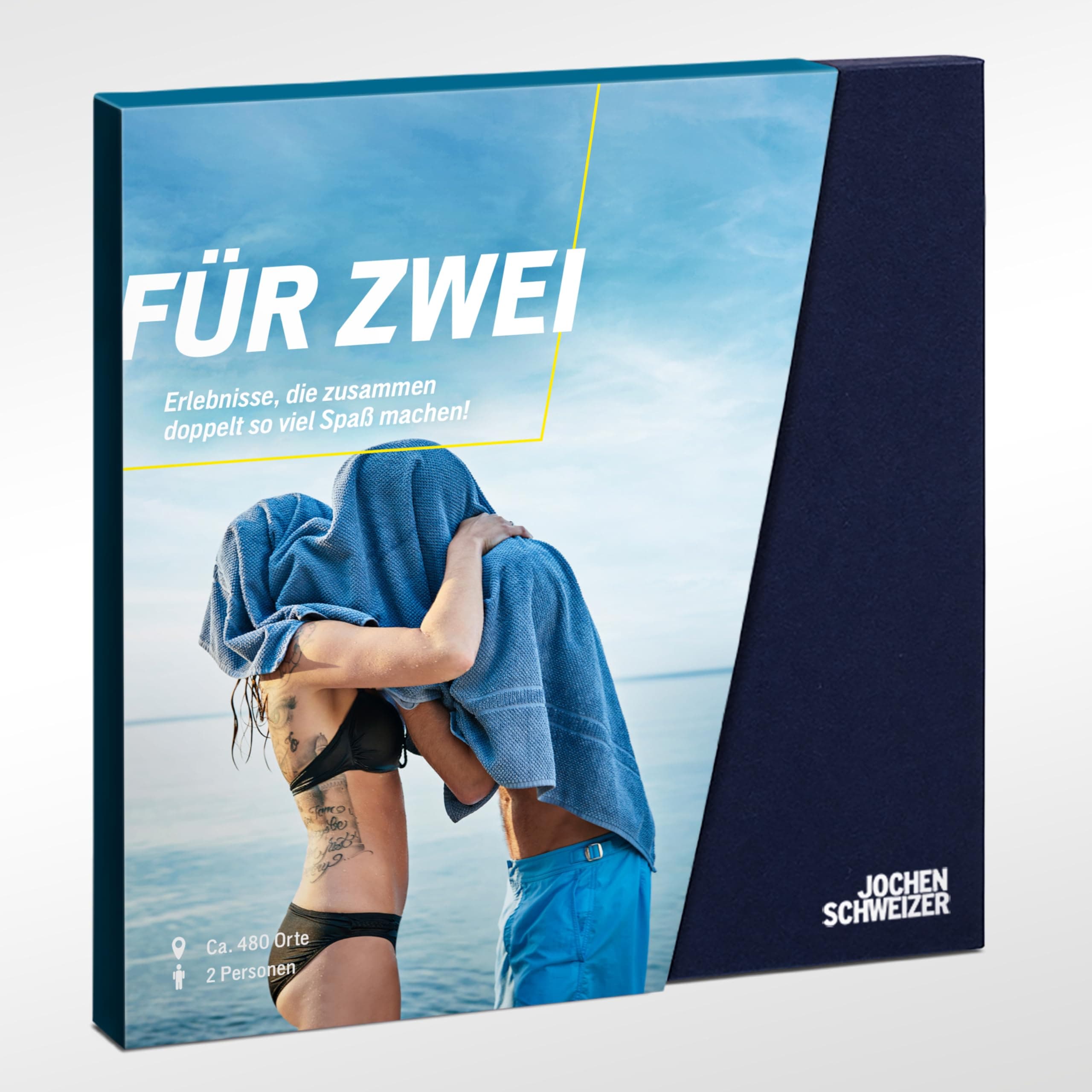 JOCHEN SCHWEIZER Geschenkbox für Paare | Erlebnisgeschenk für 2 Personen, freie Erlebnisauswahl an ca. 850 Orten Angebot bei HelloDeals