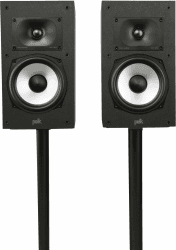 Polk Audio Monitor XT20 Regallautsprecher, Stereolautsprecher, Surround Lautsprecher, Hi-Res Zertifiziert, Dolby Atmos und DTS:X kompatibel (Paar) - Schwarz MXT20 Regallautsprecher (Paar) Angebot bei HelloDeals