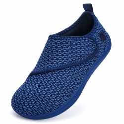 IceUnicorn Baby Barfußschuhe Lauflernschuhe Breite Kleinkind Jungen Mädchen Hausschuhe Kinder Barfussschuhe Sneaker Babyschuhe Anti Rutsch 24 EU Weit Marine Angebot bei HelloDeals