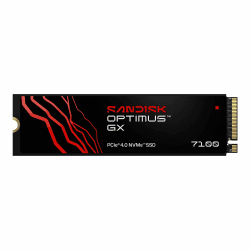 SANDISK Optimus GX 7100 NVMe SSD 1 TB (bis zu 7.250/6.900 MB/s sequentielles Lesen/Schreiben, PCIe 4.0, M.2 2280, BiCS TLC 3D CBA NAND, SANDISK Dashboard) | PCIe 4.0 NVMe SSD mit 7.000 MB/s Lesegeschwindigkeiten und 4TB Kapazität für Spiele, Notebooks und Angebot bei HelloDeals