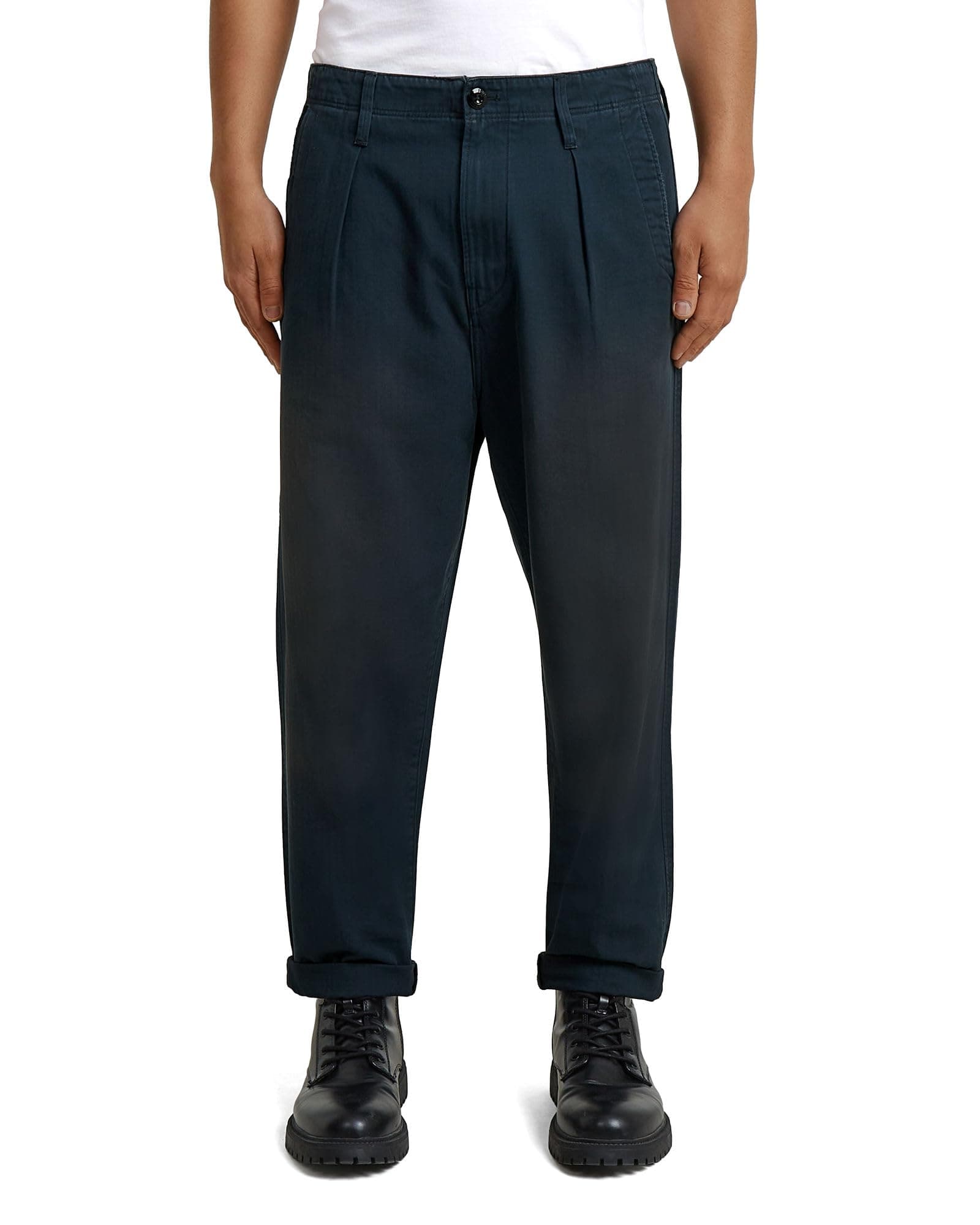 G-STAR Damen Damen Jeans Hose 3301 High Skinny Stretchdenim Black Vintage [23550] 28W / 34L Blau (Sun Faded Salute D24543-e514-j122) Angebot bei HelloDeals