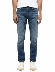 MUSTANG Herren Jeans Hose Oregon Tapered 34W / 30L Light Scratched Used (583) Angebot bei HelloDeals