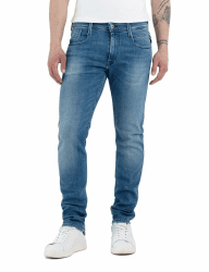 Replay Herren Jeans Anbass Slim-Fit mit Comfort Stretch 38W / 36L Medium Blue 009 Angebot bei HelloDeals
