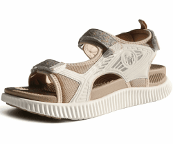 KuaiLu Damen Orthopädische Verstellbare Sandalen Bequeme Sommer Sport | Trekking Outdoor Wandersandalen Klett Leicht Offen Zehen Plantarfasziitis Sandalen 40 EU Beige Angebot bei HelloDeals