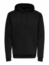 Only & Sons Male Kapuzenpullover ONSCERES Sweatshirt | Hoodie XXL Schwarz Angebot bei HelloDeals