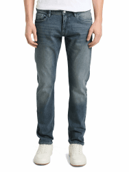 Tom Tailor Denim Herren TTPIERS Slim Jeans 1047987 34W / 30L 10108-used Mid Blue Grey Denim Angebot bei HelloDeals