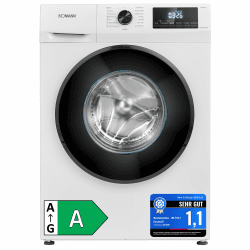 Bomann® Waschmaschine 7kg | max. 1400 U/min | 10 Jahre Motor-Garantie | effizienter, leiser & langlebiger Invertermotor | 15 Programme | Endzeitvorwahl | LED-Display | Washing Machine | WA 7175.1 weiß Angebot bei HelloDeals
