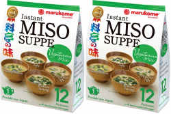 MARUKOME Miso-Suppenpaste, Vegetarisch, dunkel, Ryotei No Aji (1 x 224,55 g) (Packung mit 2) Vegetarisch 224.55 g (2er Pack) Angebot bei HelloDeals