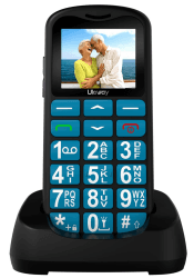 uleway G180 Seniorenhandy Große Tasten ohne Vertrag, Dual-SIM, SOS, Blau | ✓ Ladestation • Hohe Lautstärke • Große Schrift • Praktisches Tastenhandy • Senioren Handy • Einfache Bedienung 2G-G180-Blue Angebot bei HelloDeals