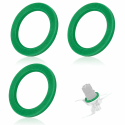 GVSS 3 Stück Messerdichtung für Vorwerk Thermomix TM5 TM6, Ersatzring aus Gummi für Küchenmaschine, Zubehör kompatibel mit Thermomix Angebot bei HelloDeals