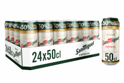 San Miguel Especial Dose Overfill + 50 Prozent Gratis DPG Bierpaket, EINWEG (24 x 0.5 l), 12000 ML 500.00 ml (24er Pack) Angebot bei HelloDeals