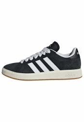 adidas Herren Grand Court Base 00s Schuhe 42 2/3 EU Core Black Cloud White Gum Angebot bei HelloDeals