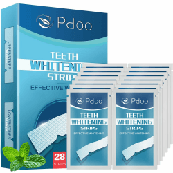 Whitening Strips 14 Applications | Effective Zähne Aufhellen in 7 Days | Teeth Whietning Strips that Enamel-Safe, No-Sensitivity | Entfernt Verfärbungen Effektiv Zahnaufhellung | Mint 1 stück (28er Pack) Blue Angebot bei HelloDeals