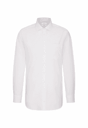 Seidensticker Herren Comfort Langarm Business-Hemd Hemd 41 Weiß(312420) Angebot bei HelloDeals