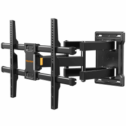 Perlegear TV Wandhalterung für 32-85 Zoll TVs bis zu 60 kg, Schwenkbar Neigbar Wandhalterung Fernseher, Fernseher Halterung mit werkzeugfreier Neigung, Max VESA 600x400mm, PGLF6 32-85 Zoll (PGLF6) Angebot bei HelloDeals