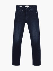 Calvin Klein Herren Jeans Hose Skinny aus Baumwolle mit Stretch, Blau (Denim Dark), 28W/32L Angebot bei HelloDeals