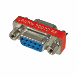 LINDY 70072 Mini-Adapter 9 pol. Sub-D-Kupplung an 9 pol. Sub-D-Kupplung Angebot bei HelloDeals