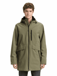 TOM TAILOR Denim Herren Tech-Sommerparka XL 10905 - Tree Moss Green Angebot bei HelloDeals
