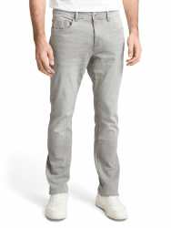 Tom Tailor Herren TTJOSH Regular Slim Jeans 38W / 32L 10218 - Used Light Stone Grey Denim Angebot bei HelloDeals