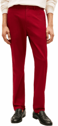 Tommy Hilfiger Herren Chino Harlem Essential Twill Mw0mw40690 38W / 34L Red (Regatta Red) Angebot bei HelloDeals