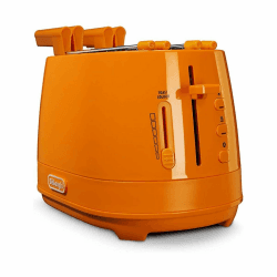 De Longhi CTLAP2203 Toaster mit Zange, 550 Watt. Arancio Angebot bei HelloDeals