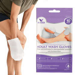Drench! Waschhandschuh 10 Stk. - Einmalwaschlappen - Einmal Waschhandschuhe - Einmal Waschlappen - Feuchte Waschlappen ohne Duft - Einwegwaschlappen - Waschhandschuhe Einweg 10 Count (Pack of 1) Angebot bei HelloDeals