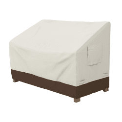 Amazon Basics Abdeckung für 2-Sitzer, Bank, Beige, Hellbraun Angebot bei HelloDeals