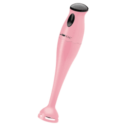 Clatronic Pürierstab | Stabmixer | 180 Watt | Edelstahl Messer | Rührstab | Babynahrung, Suppe, Smoothies, Püree, Sauce | mit 500 ml Mixbehälter | SM 3577 pink Angebot bei HelloDeals
